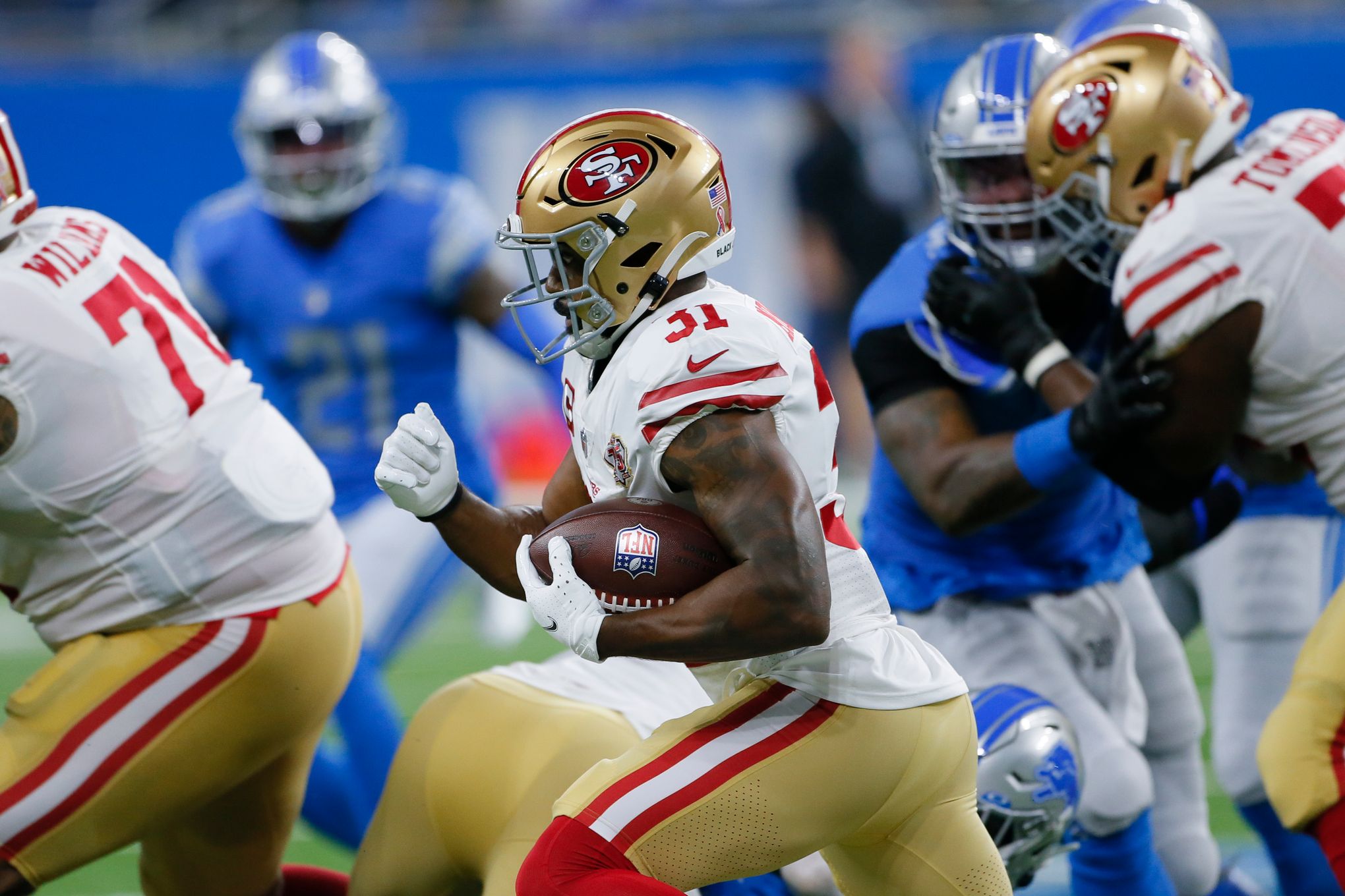 49ers vs. Rams game thread: Tonight should be the Elijah Mitchell show -  Niners Nation