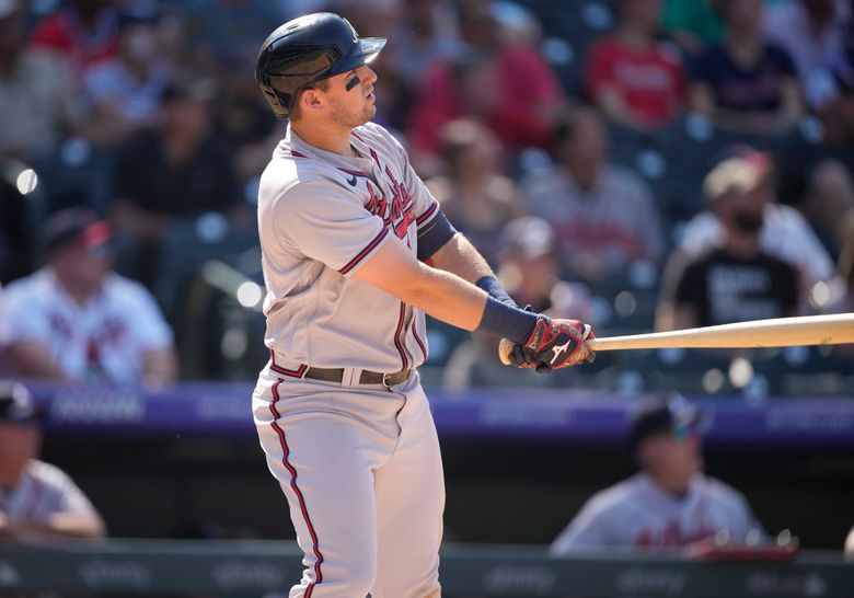 Braves hit four homers in 9-2 victory over Rockies