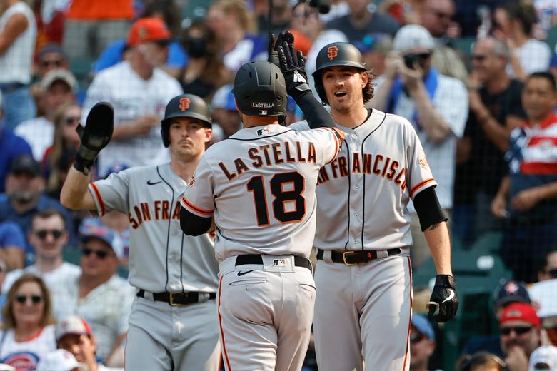 Tommy La Stella, Brandon Belt lead Giants past Cubs 15-4 for their 6th  straight win