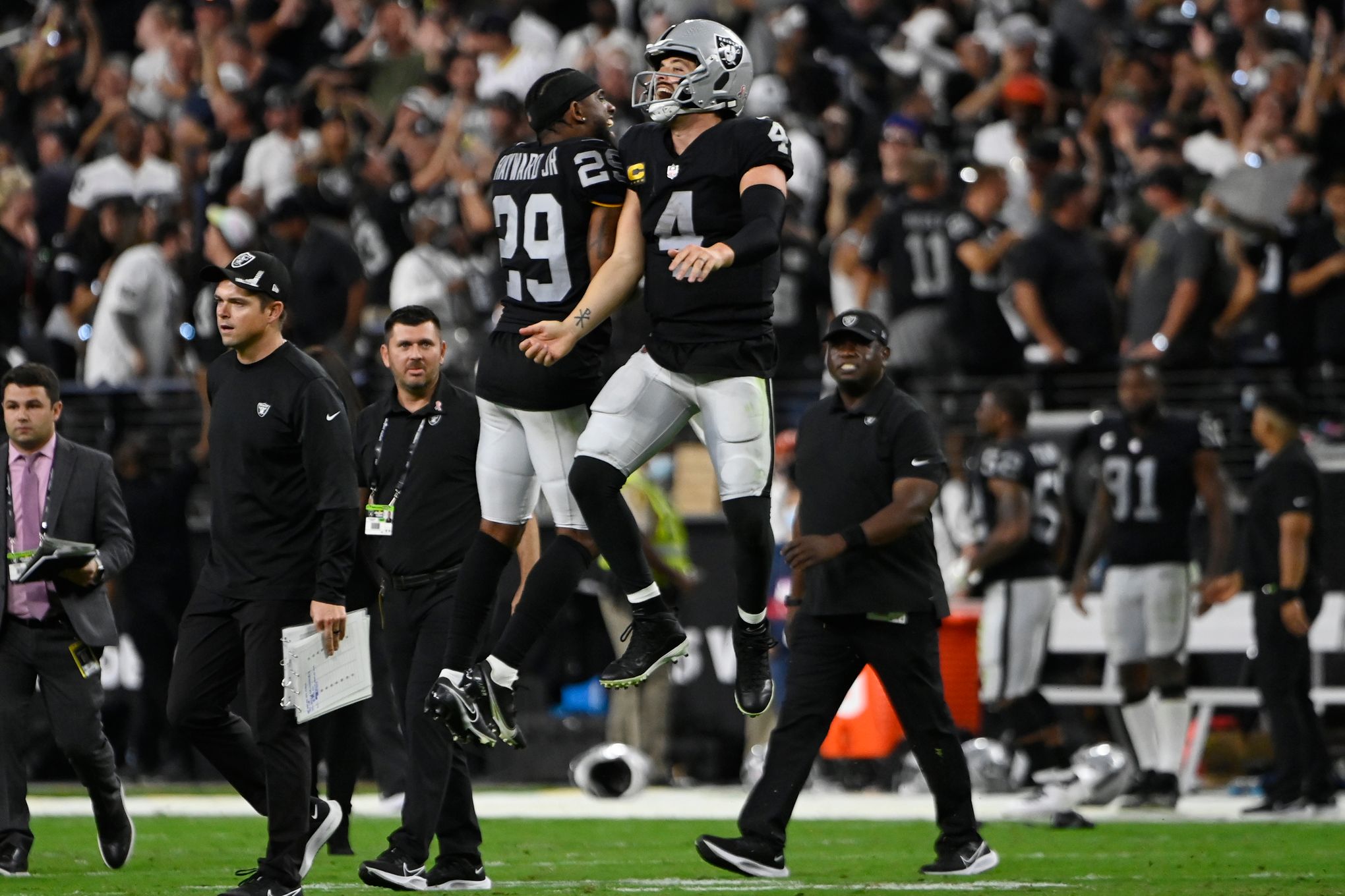 Jon Gruden's Raiders earn wild OT win over Ravens - The Washington Post