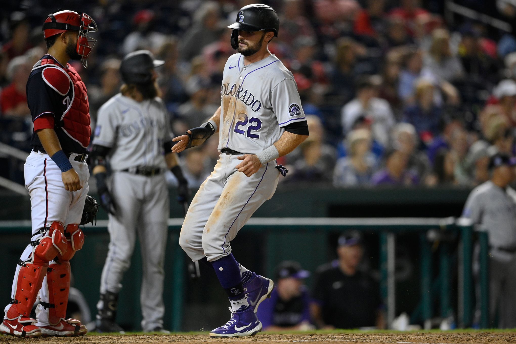 Colorado Rockies beat the Nationals for their seventh win of road