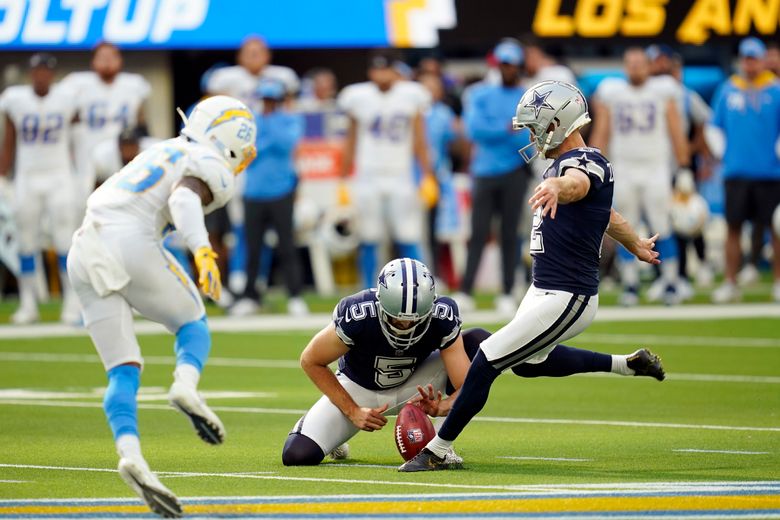 Zuerlein makes 56-yarder on last play, Cowboys beat Chargers