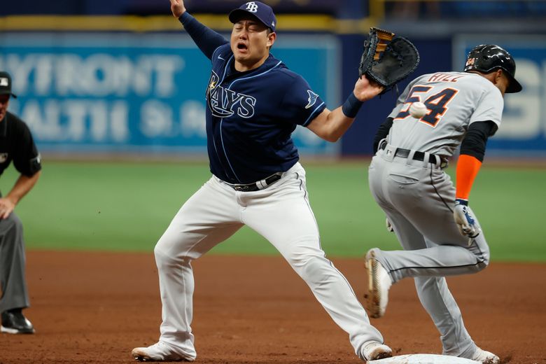 Rays' Choi Ji-man homers in 1st MLB game as right-handed batter