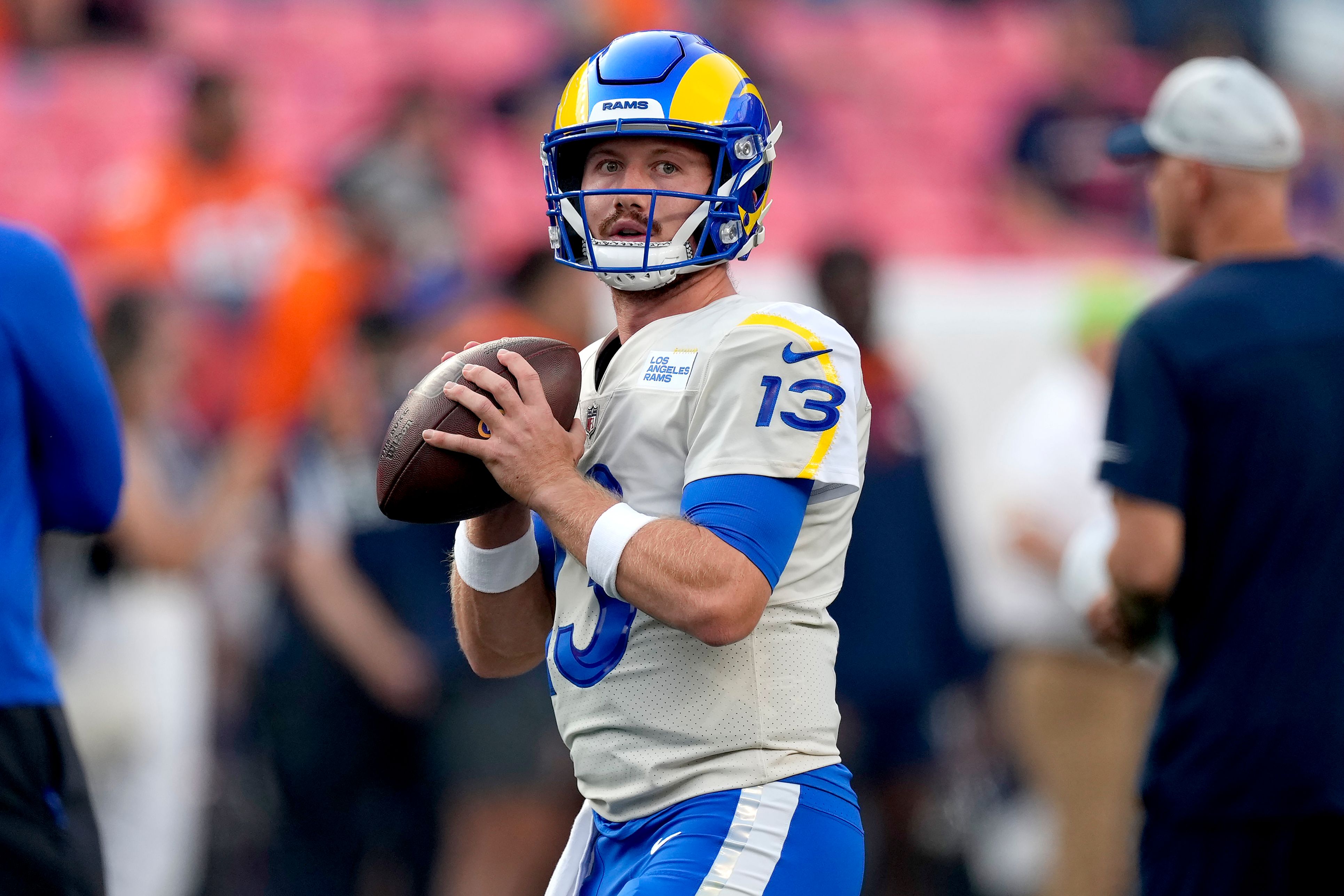 Rams backup QB Wolford remains ready after appendicitis bout The