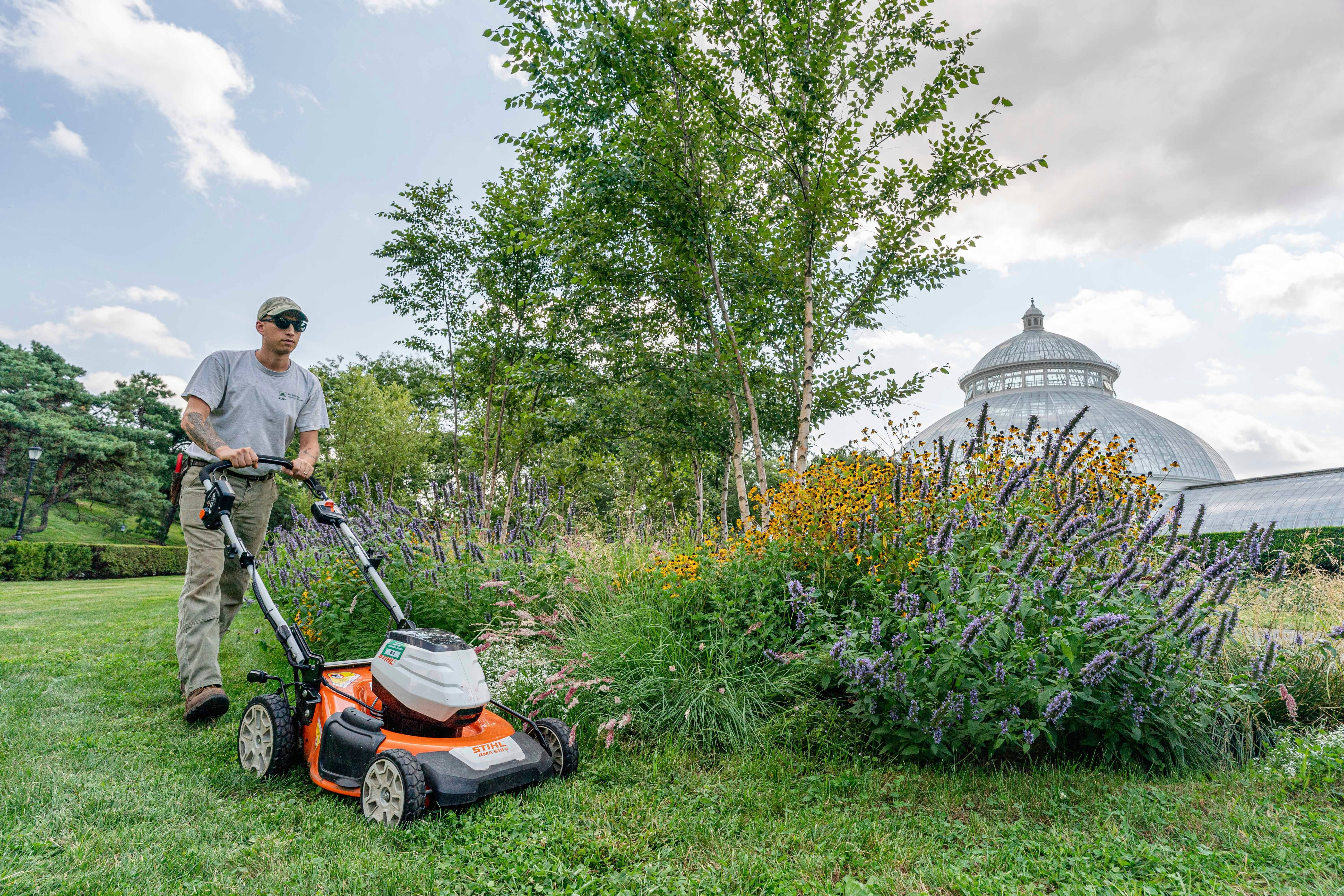 Campbell's lawn mower discount service