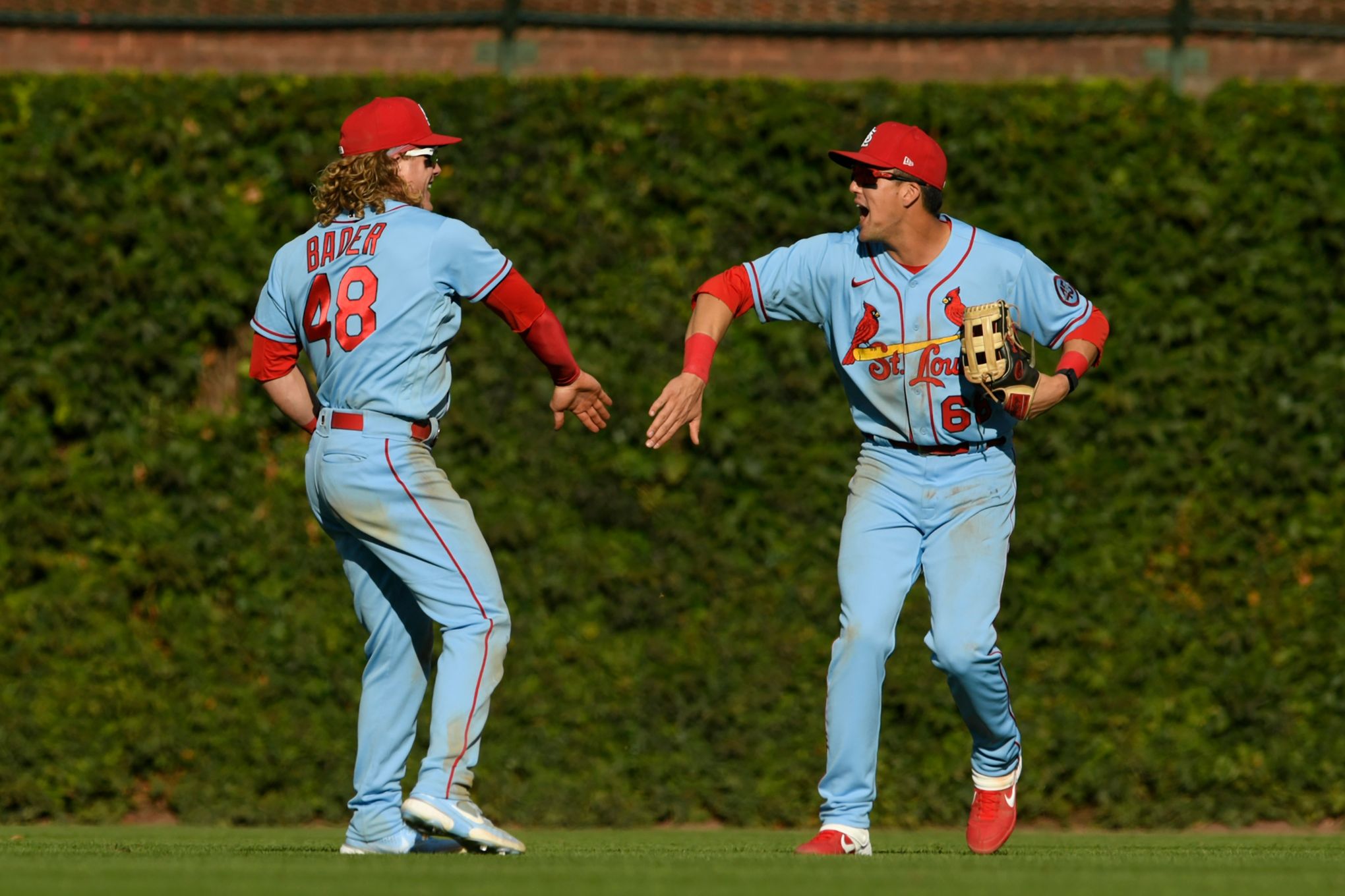 Harrison Bader after Cards' 15th straight win: 'It's amazing' 