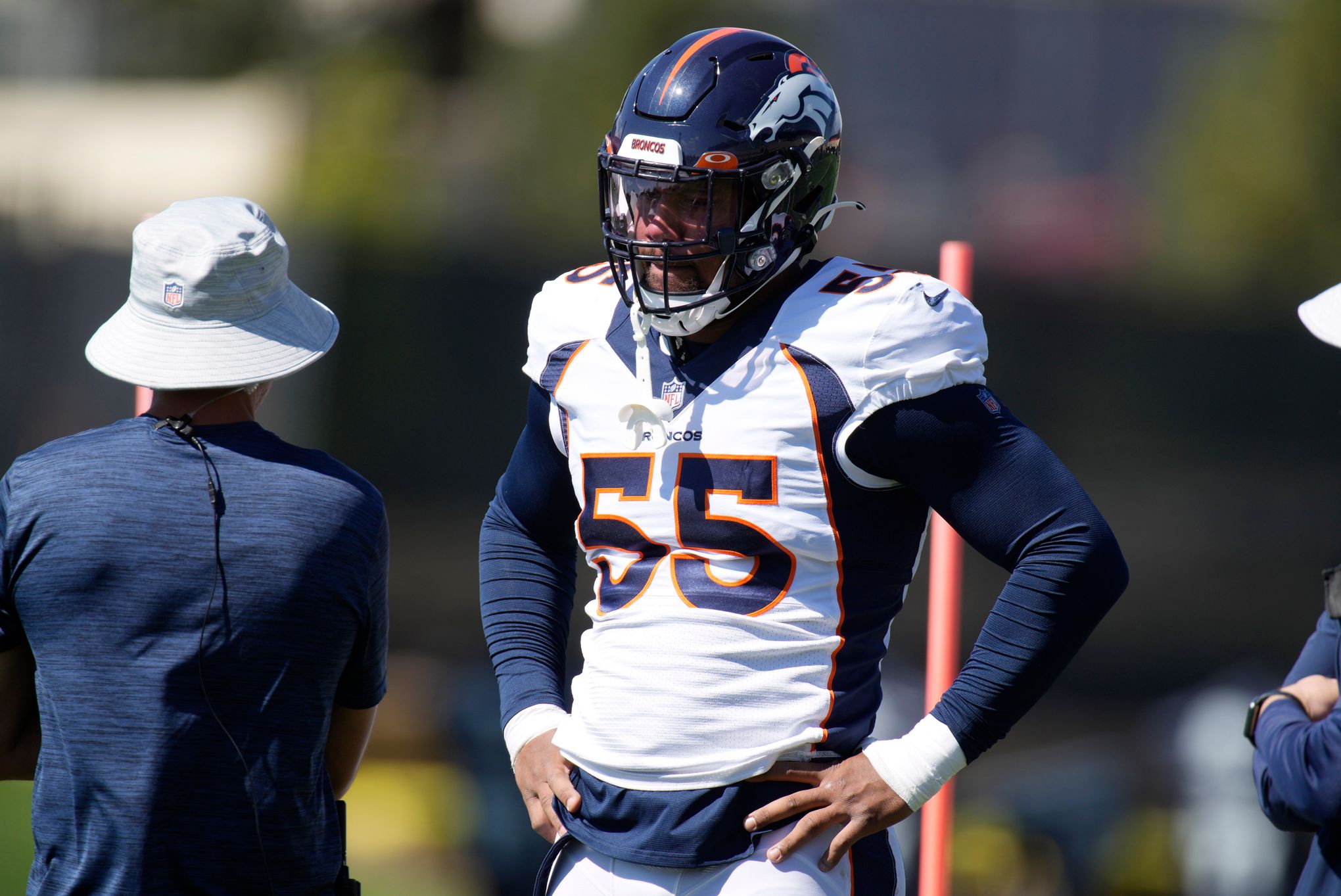 Broncos lose linebacker Josey Jewell to torn chest muscle