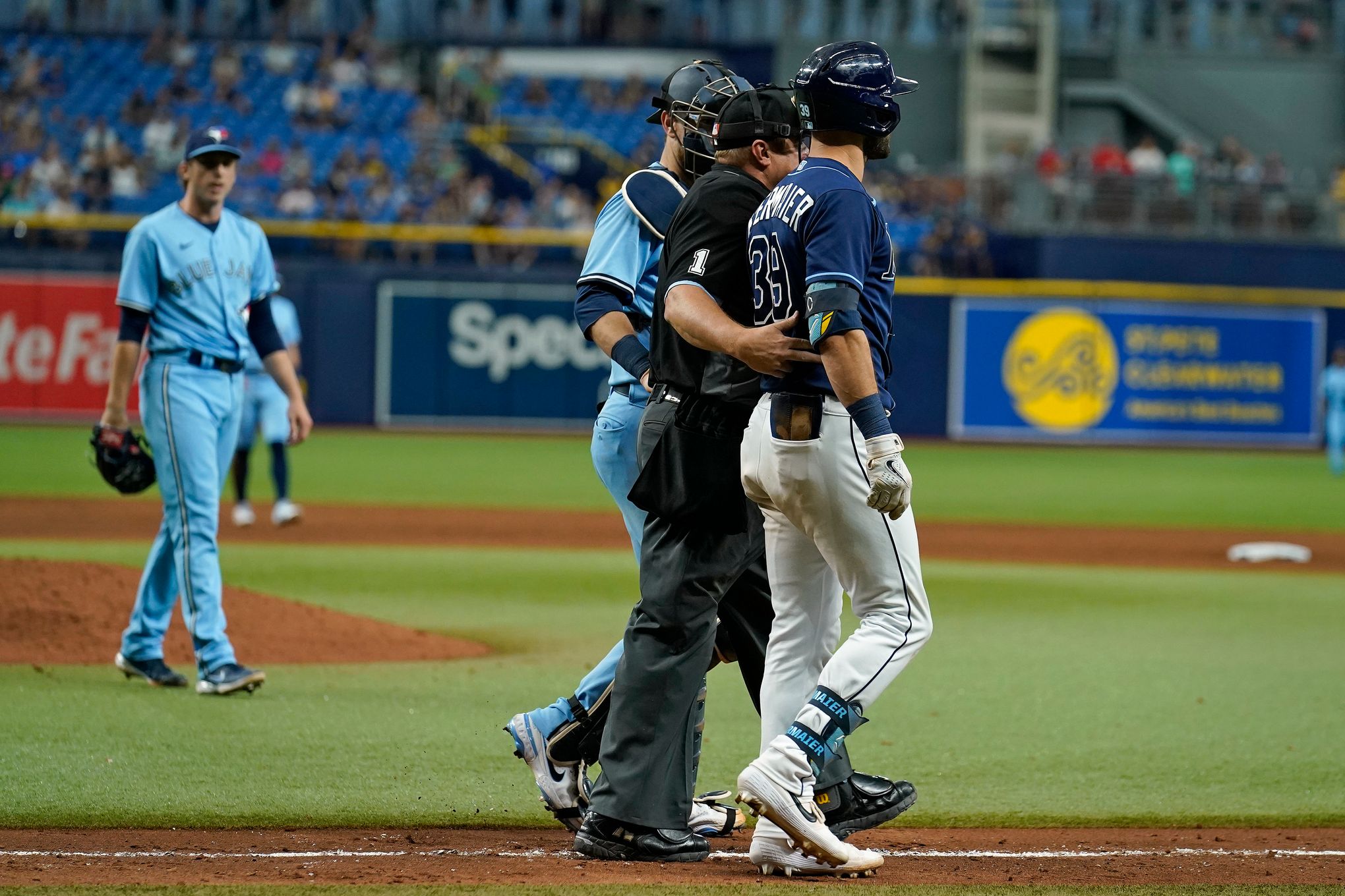 Rays' Kiermaier 'very happy' Blue Jays received suspensions: 'They deserve  it