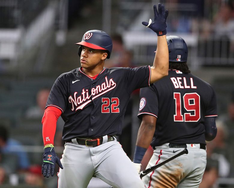 Keibert Ruiz homers on first pitch of 9th inning to lift Nationals