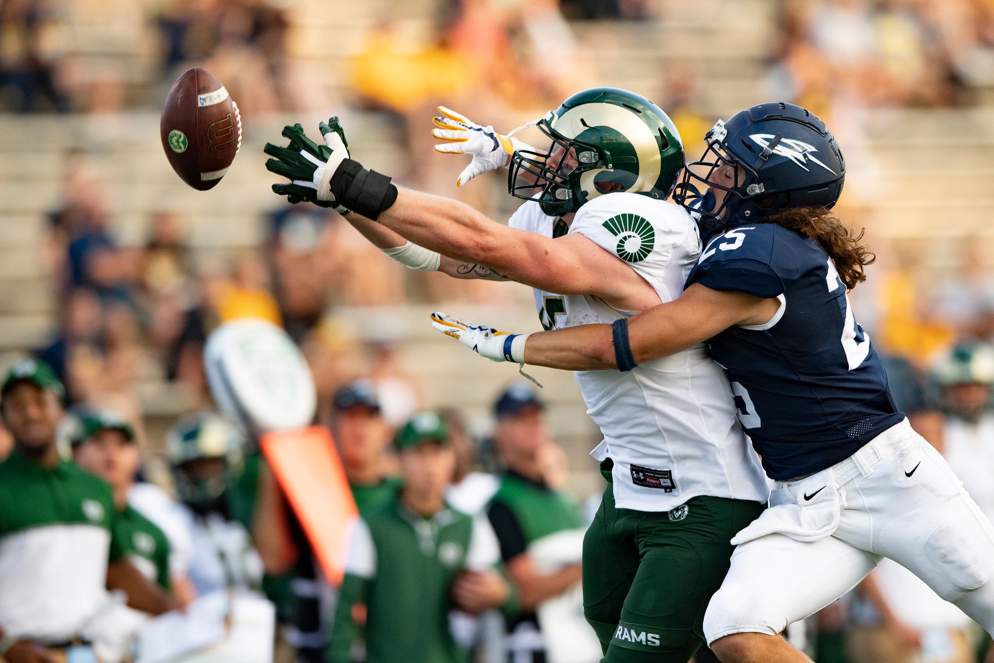 Former Colorado State Ram Trey McBride Still Waiting To Hear His Name  Called At NFL Draft - CBS Colorado