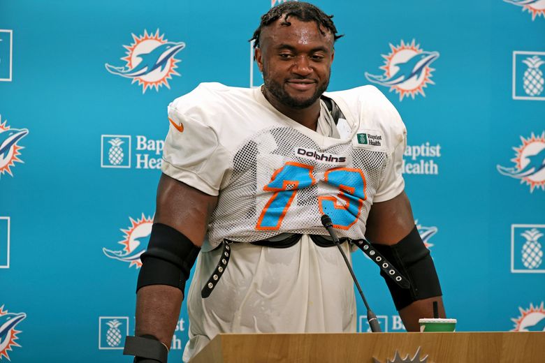 Dolphins' Austin Jackson: 'The vaccine definitely helped' | The Seattle  Times