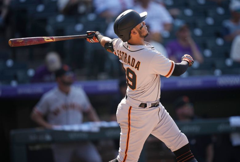 Giants' Kevin Gausman allows first vs St. Louis hit in 7th