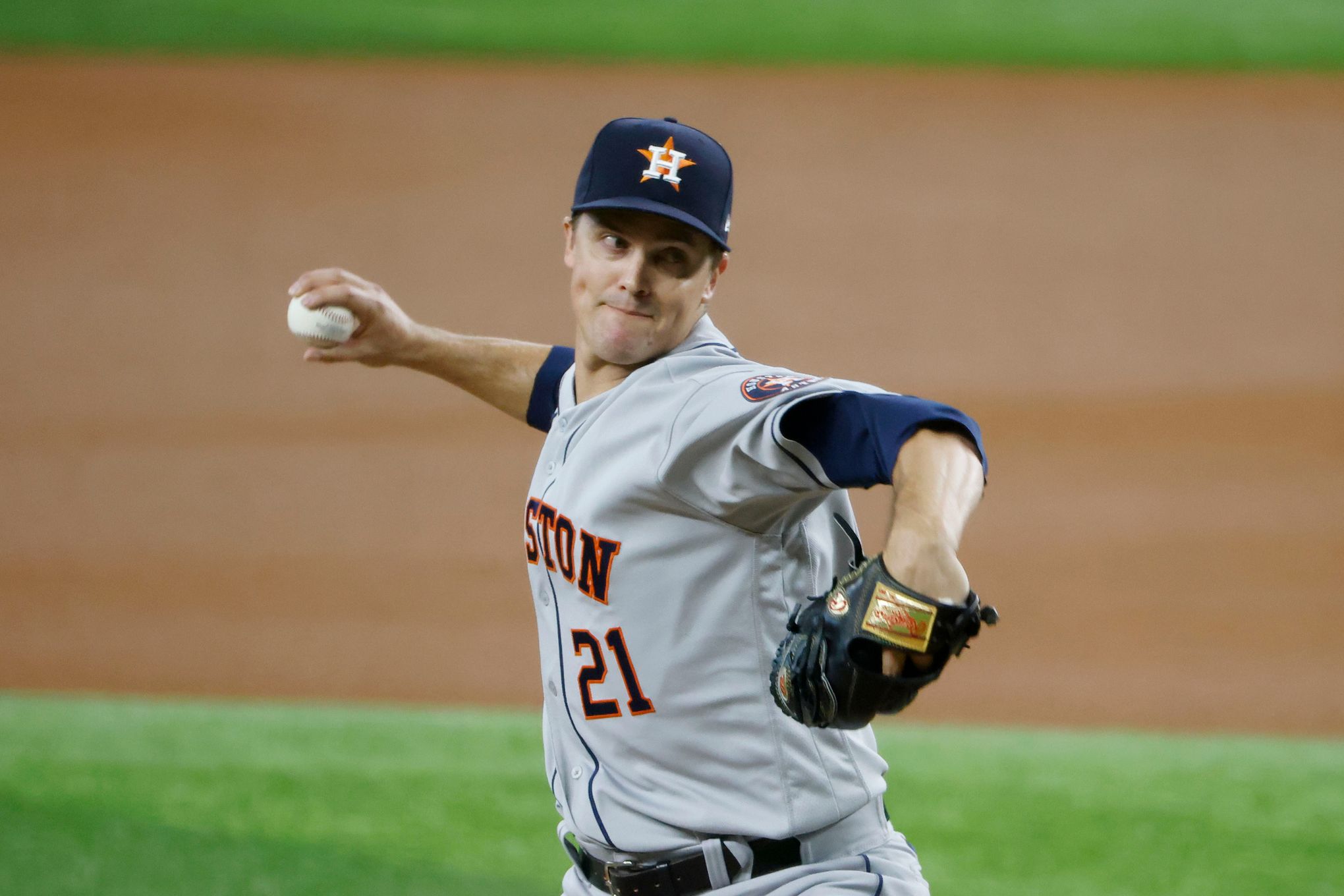 World Series: Astros' Zack Greinke records historic pinch-hit