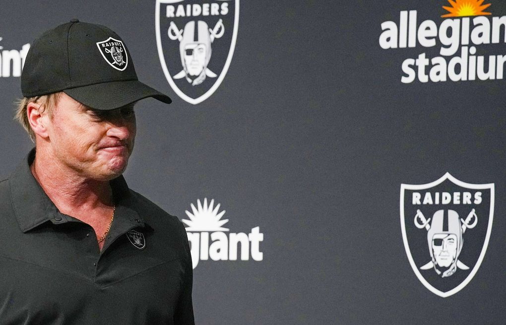 Jon Gruden's words are ringing hollow after Raiders' punishment over  COVID-19 protocols - Sports Illustrated