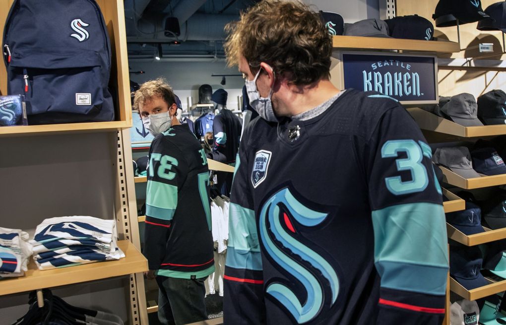 Seattle Kraken Gear, Kraken Jerseys, Store, Kraken Pro Shop, Hockey Apparel