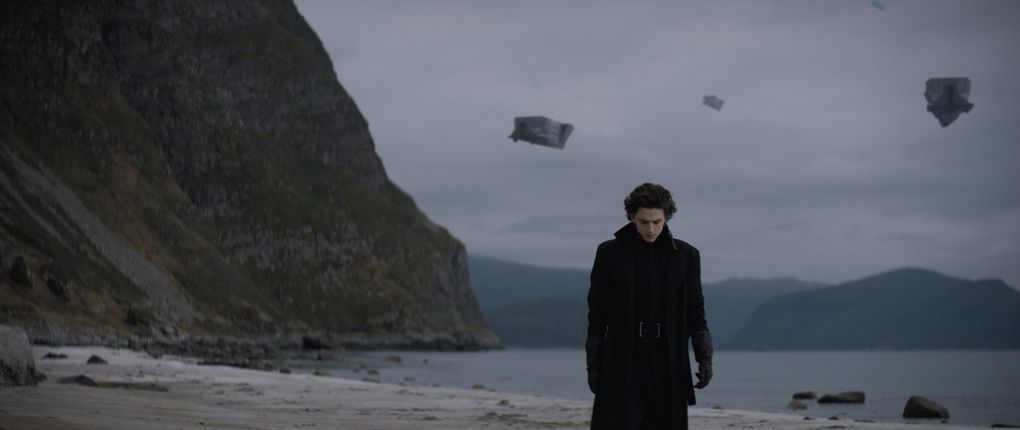 Timothée Chalamet as Paul Atreides in “Dune.” (Courtesy of Warner Bros. Pictures and Legendary Pictures)