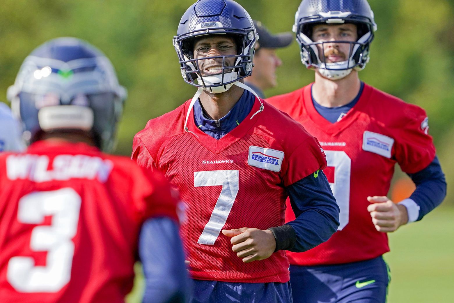 Hardened by New York drama, Geno Smith gets perhaps his last extended NFL  audition with Seahawks | The Seattle Times
