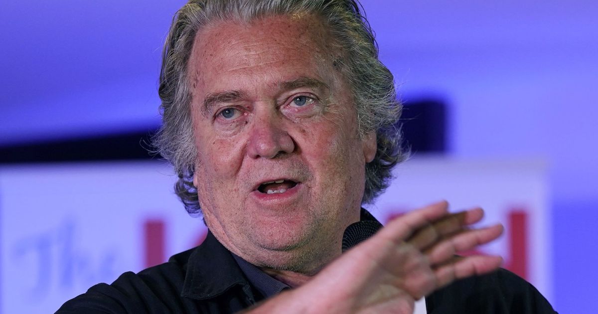 Jan. 6 panel votes to hold Steve Bannon in contempt | The Seattle Times