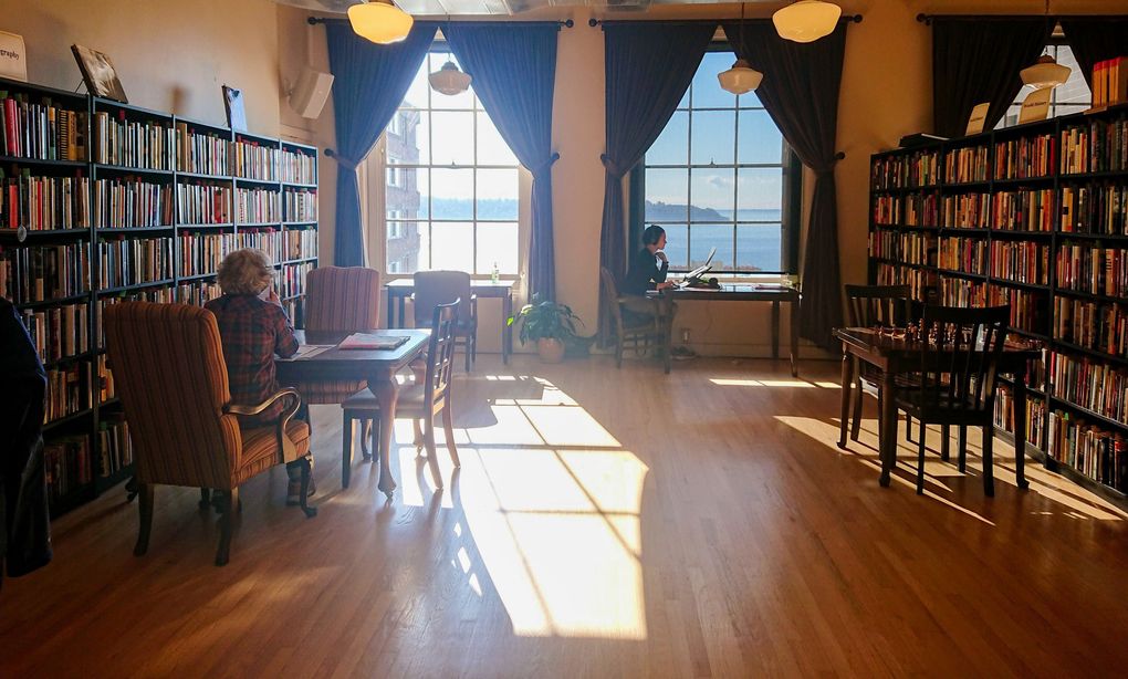 Folio’s Elliott Bay Reading Room. (Courtesy of Folio)