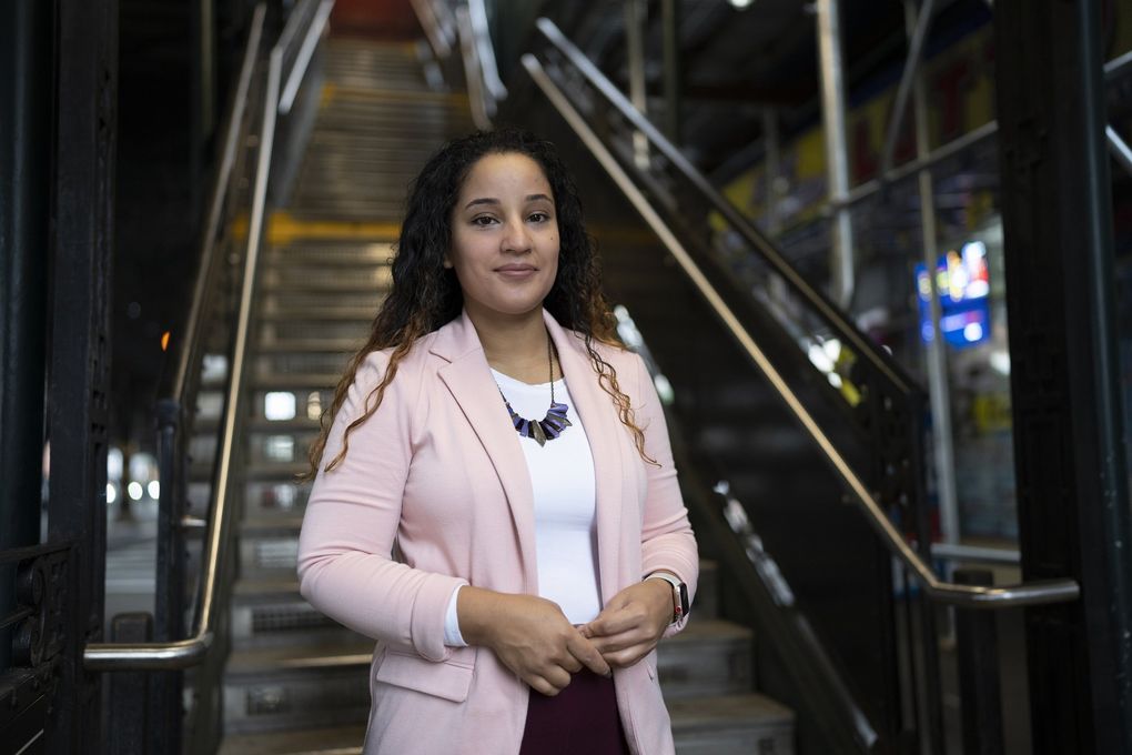 Emely Paez, a nonprofit executive, said some of her relatives had likened COVID-19 to a bad flu that could be overcome with rest and herbal tea. (James Estrin / The New York Times)
