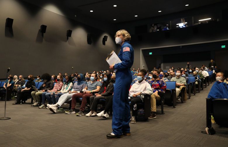 Seattle students virtually Zoom into space for a chat with astronaut Megan  McArthur