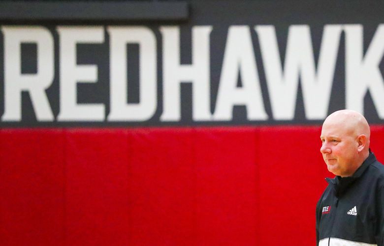 Head coach Jim Hayford during Seattle University basketball practice, Tuesday, Oct. 29, 2019. 211904 211904
