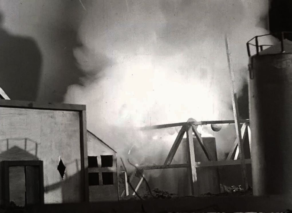 A still from “As the Earth Turns,” a 1938 silent film directed by Richard Lyford. (Courtesy of Ed Hartman)