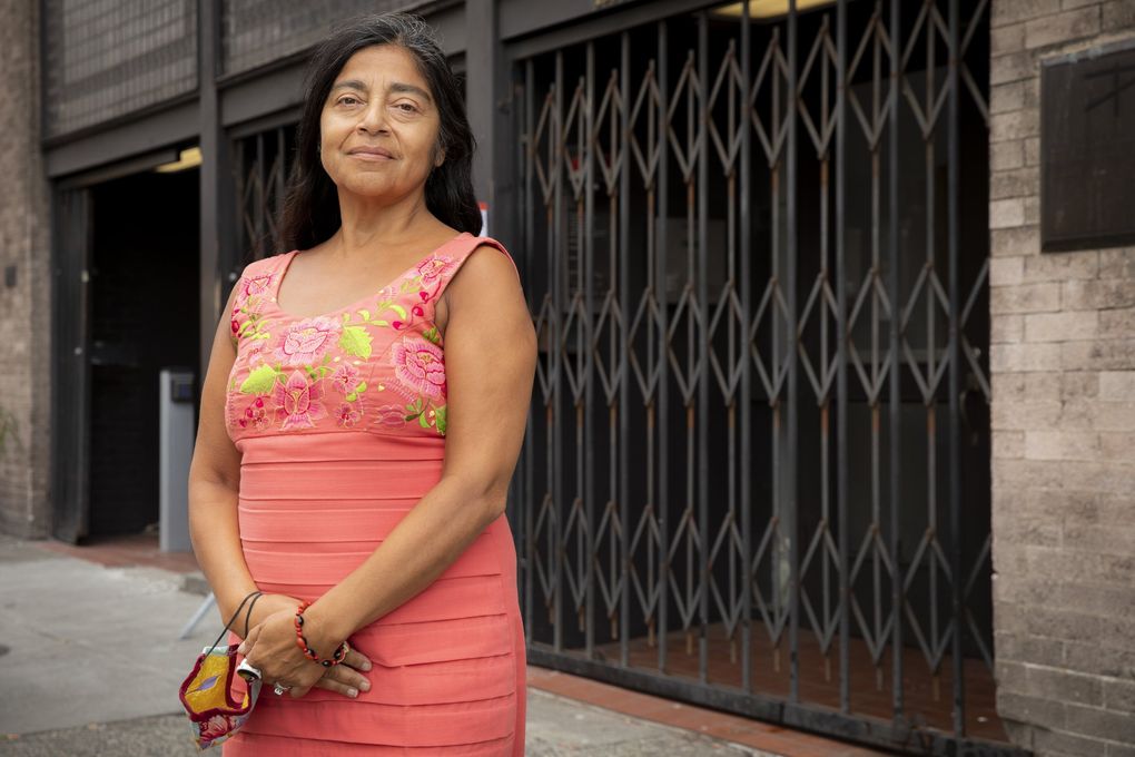 Rose Cano, one of the founding members of eSe Teatro, wrote “Pariah,” which will have its second reading — the first time it’s being done in person — on Nov. 13 as part of the Making Waves Fall Arts Festival. (Bettina Hansen / The Seattle Times)