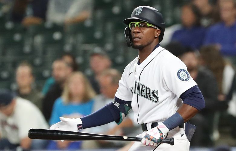 Mariners infielder Shed Long Jr. during a game against the Twins, Monday, June 14, 2021 in Seattle. 217380