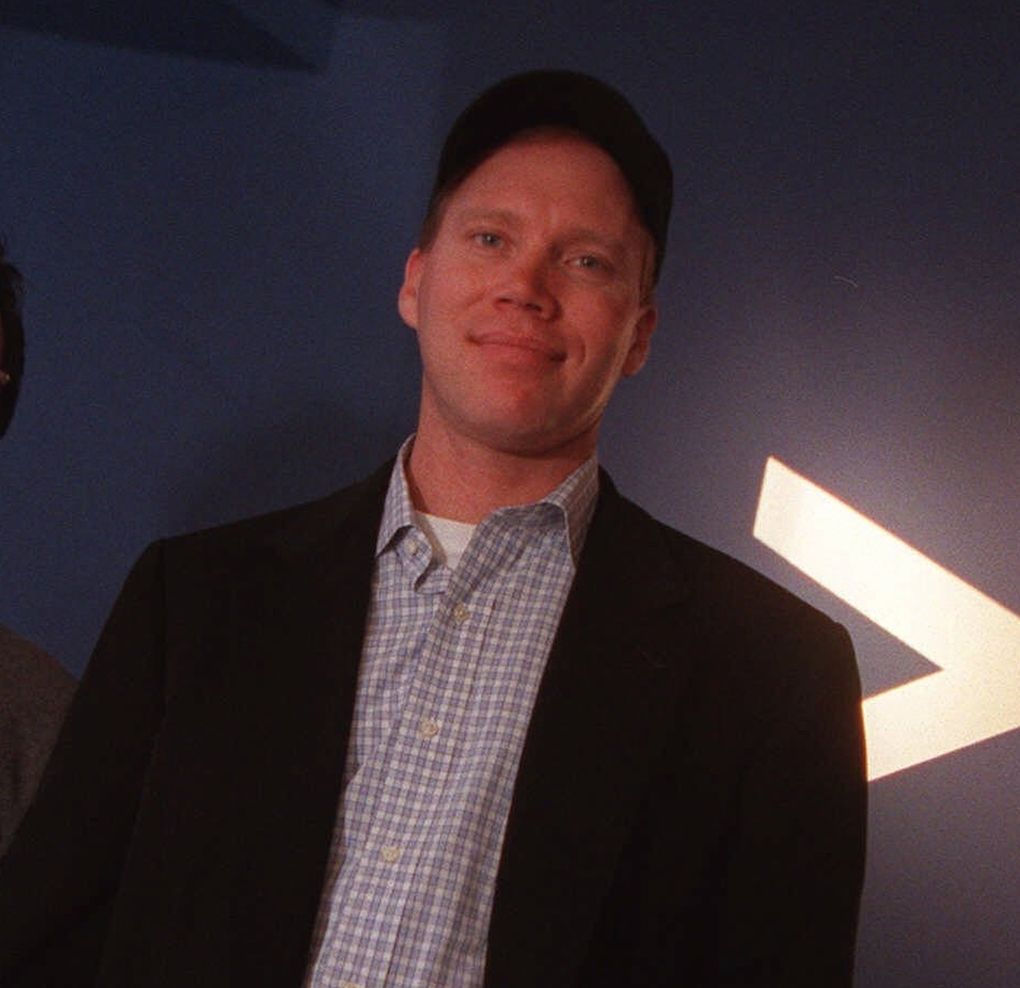 Marc Collins-Rector, shown in 1999, lost a multimillion-dollar suit brought by two men who said they had been drugged, threatened and raped by Collins-Rector and his associates in what would become one of the largest Hollywood sex abuse scandals of the 1990s. But at least one victim has never been paid. (Emilio Flores / Los Angeles Times / AP)