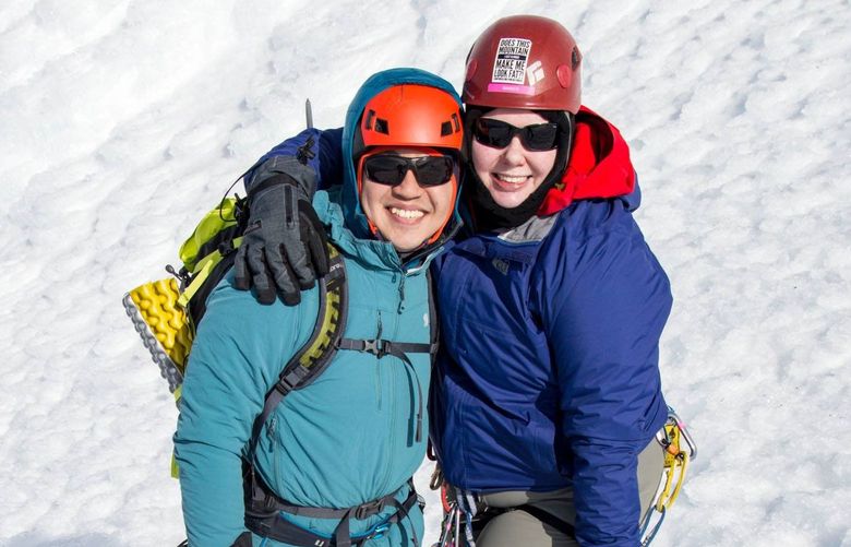 Andy and Megan met on an eight-week beginning climbing education program. They spent the summer going on climbing adventures together and soon began dating.