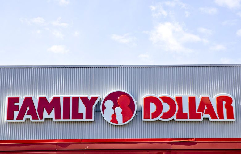 Signage is displayed outside a Family Dollar Stores Inc. store in Chicago, Illinois, U.S., on Tuesday, March 3, 2020. Dollar Tree Inc. released earnings figures on March 4. Photographer: Daniel Acker/Bloomberg 775491799