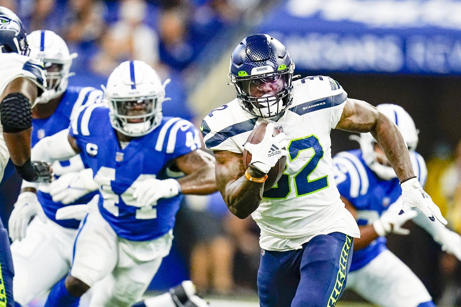 Seahawks unclear if running back Chris Carson will return this season, Pete  Carroll says | The Seattle Times