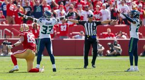 Report Card: Bob Condotta grades the Seahawks' 28-21 victory vs. the 49ers  in Week 4