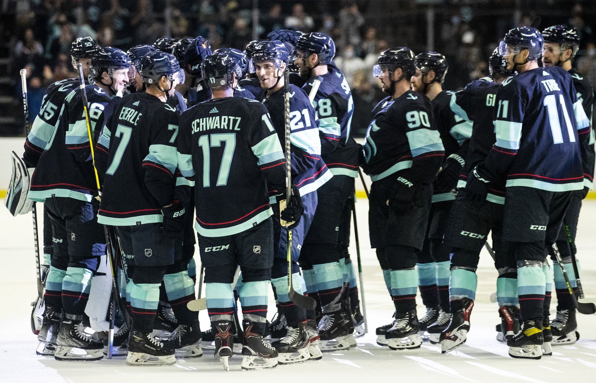 Seattle Kraken - WE. ARE. IN. Your Seattle Kraken are going to the  #StanleyCup Playoffs for the first time in franchise history!