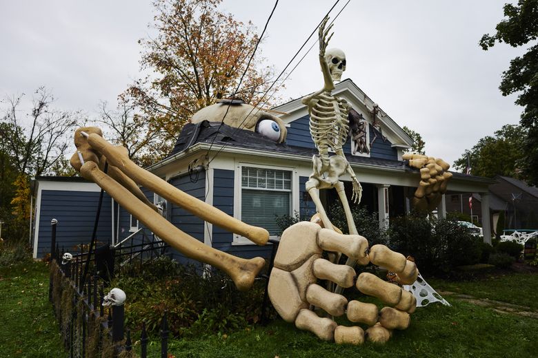 Huge skeletons are just part of how we live now | The Seattle Times