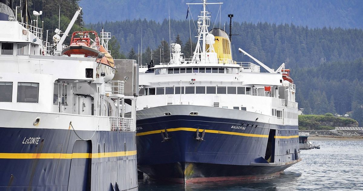 Cost for docking Alaska state ferry idled nearly 2 years is close to