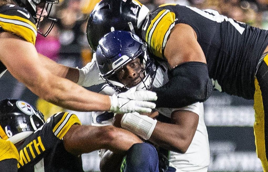 Seattle Seahawks 20-23 Pittsburgh Steelers: T.J. Watt strip-sack of Geno  Smith in overtime sets up game-winning kick, NFL News