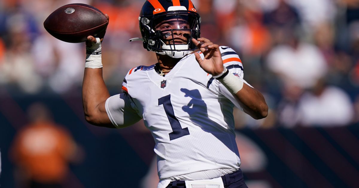 Bears might have found their playmaker in Justin Fields in loss to