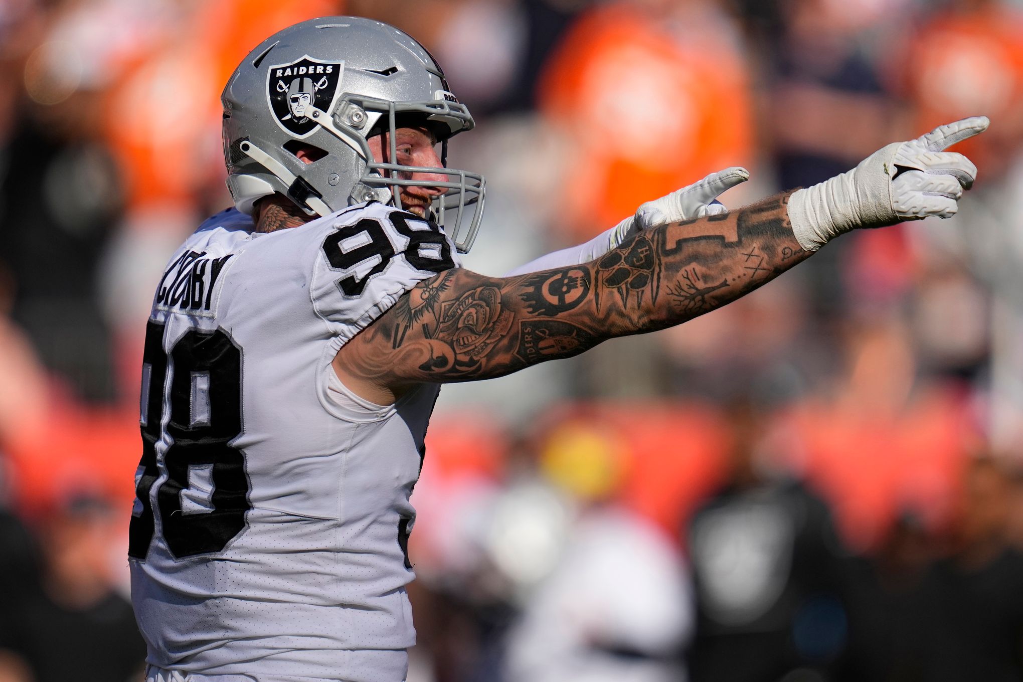 Raiders look for 2nd straight post-Gruden win vs. Eagles