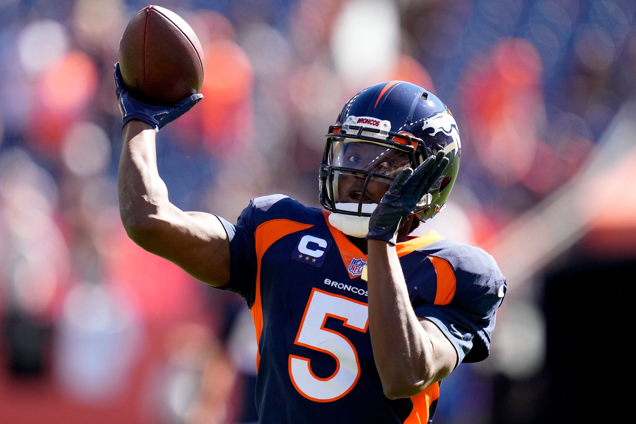 Denver Broncos: Courtland Sutton's injury rehab is going well