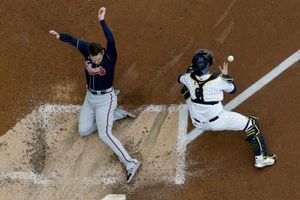 Fried sharp, Braves blank Brewers 3-0 to tie NLDS at 1-all - The San Diego  Union-Tribune