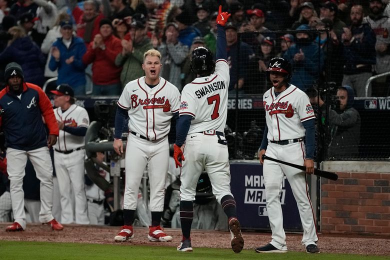 Dansby Swanson and Jorge Soler hit back-to-back home runs, rallying the  Atlanta Braves to a 3-2 win over the Houston Astros for a 3-1 lead in the  World Series – The Morning