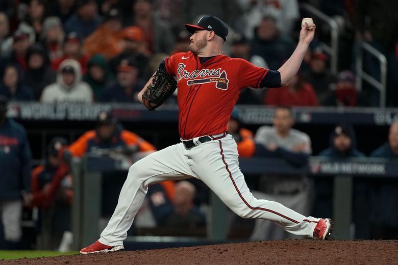 Braves throw 2-hitter, blank Astros 2-0 for 2-1 Series lead