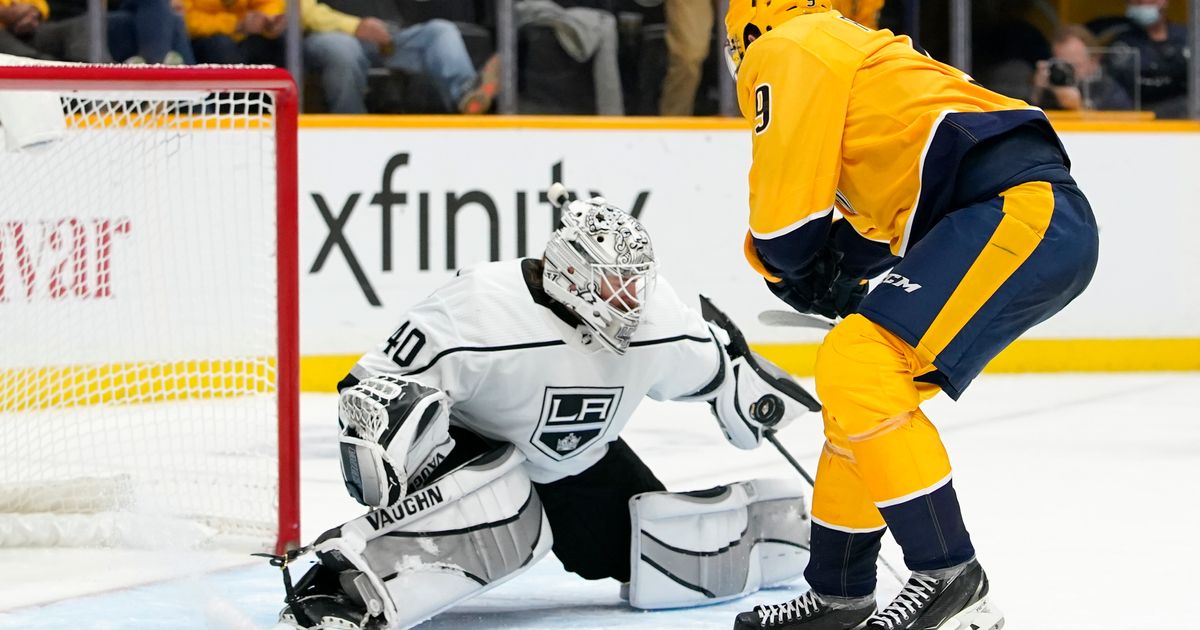 Predators score twice in third period, top Kings 21 The Seattle Times