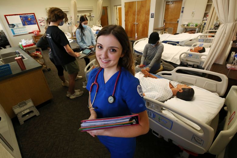 Nursing schools see applications rise, despite COVID burnout | The Seattle  Times