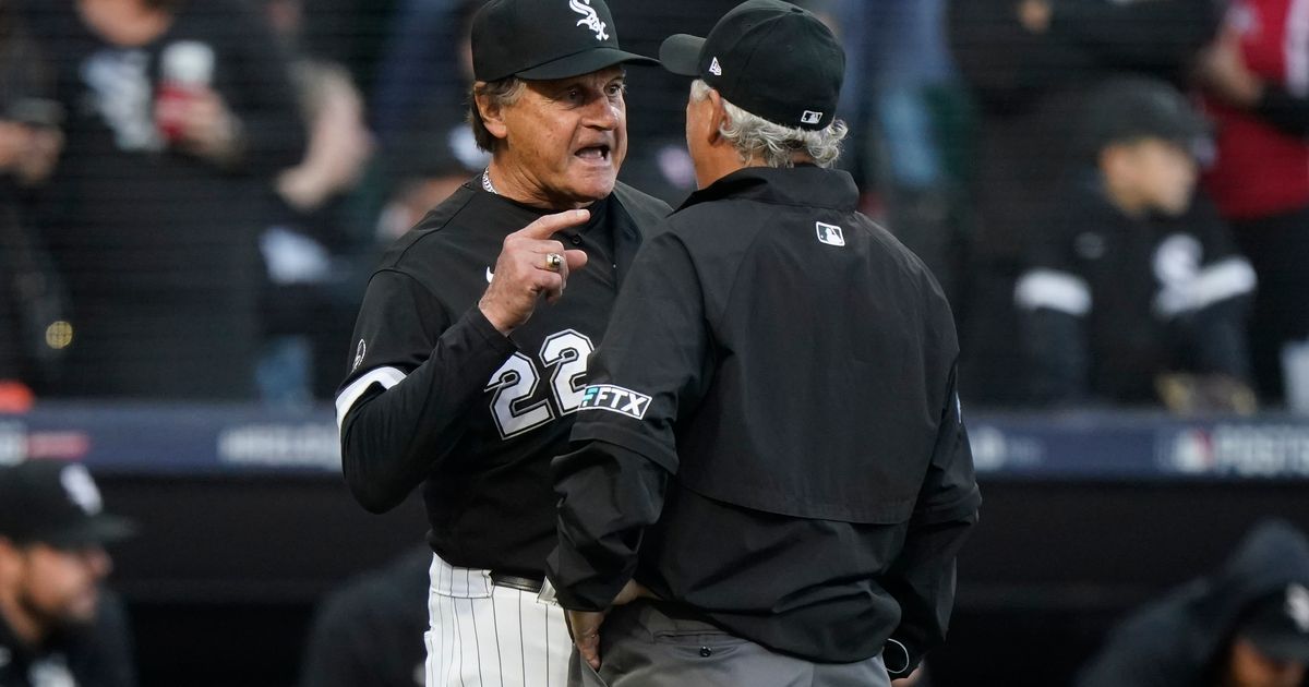 It is time for the Chicago White Sox to fire Tony La Russa