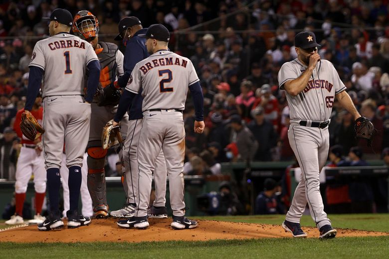 Kyle Schwarber, Red Sox slam Astros 12-3, lead ALCS 2-1 – The