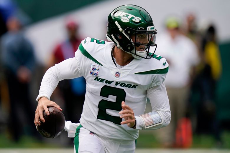 New York Jets defensive tackle Quinnen Williams vs. Atlanta Falcons wide  receiver Calvin Ridley