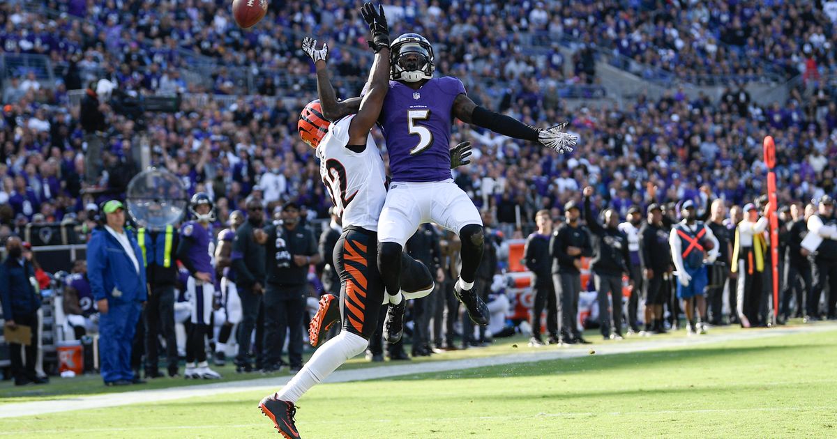 Ravens’ 5game winning streak ends amid flurry of mistakes  The